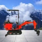 Hixen Mini Excavator 0.8 طن
