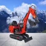 Hixen Mini Excavator 0.8 طن