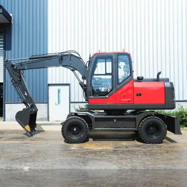 Fournisseur d'excavateur à roue Hixen 7 tonnes