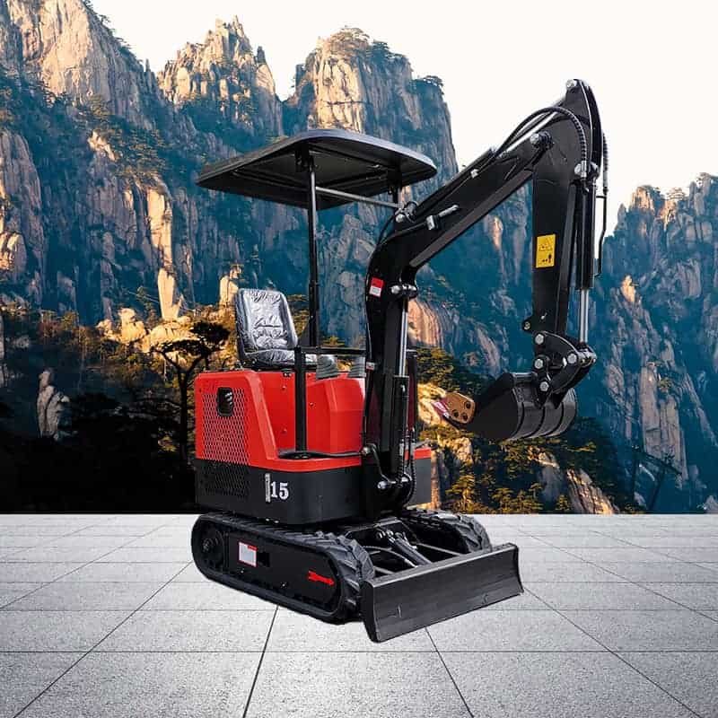 HX10 Mini Digger Excavator Construction Equipment 1Ton