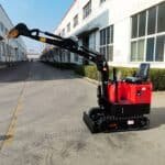 HX18T Мини -хрупкий экскаватор гидравлический пилот Digger 1800 кг небольшой