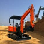 HX18T MINI CRAWLER excavateur Hydraulic Pilot Digger 1800kg Small