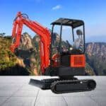 Мини-малый экскаватор HX35, компактный, 3,5 тонны, CE/EPA/Euro 5, с ковшом для большого пальца