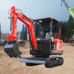 HX40 حفارات صغيرة كوبوتا / يانمار محرك حفار صغير 4 طن للبيع