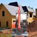 Мини-малый экскаватор HX35, компактный, 3,5 тонны, CE/EPA/Euro 5, с ковшом для большого пальца