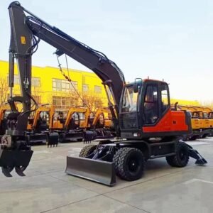 HIXEN Wheel Excavator Supplier