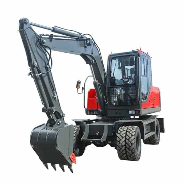 HIXEN wheeled excavator manufacturer and supplier