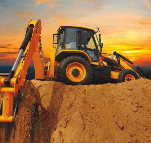 backhoe loader