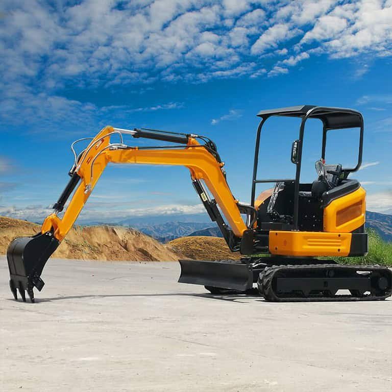 zero tail excavator