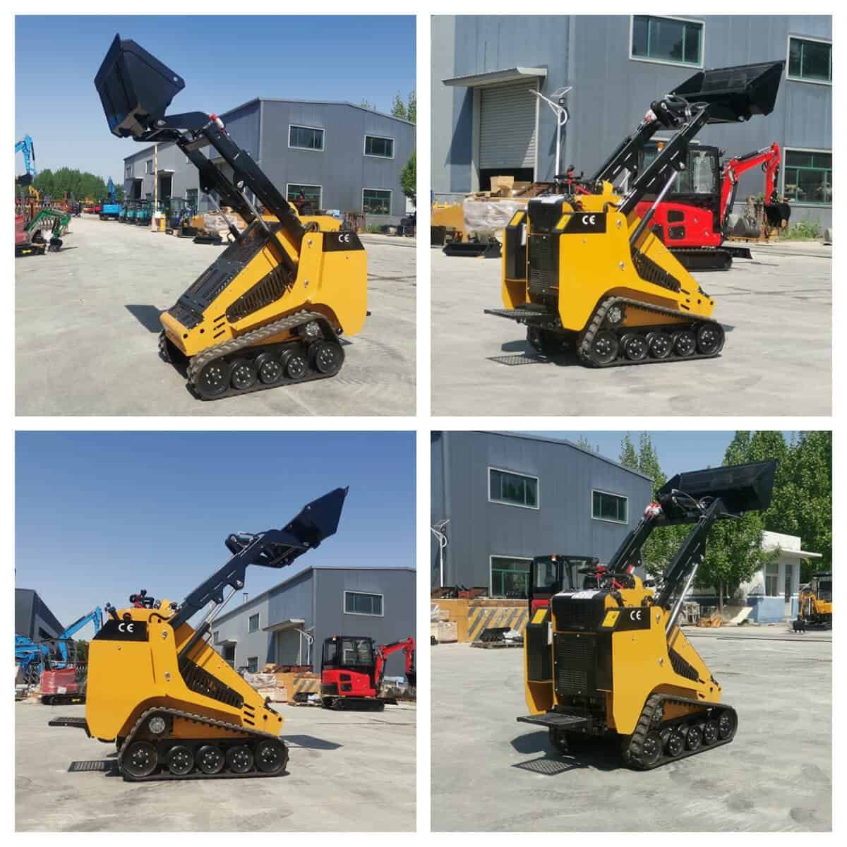 walk behind skid steer loader