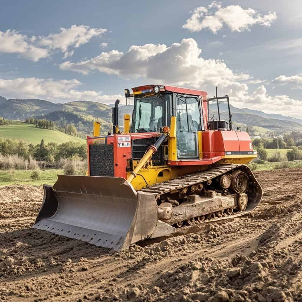 tracked dozer