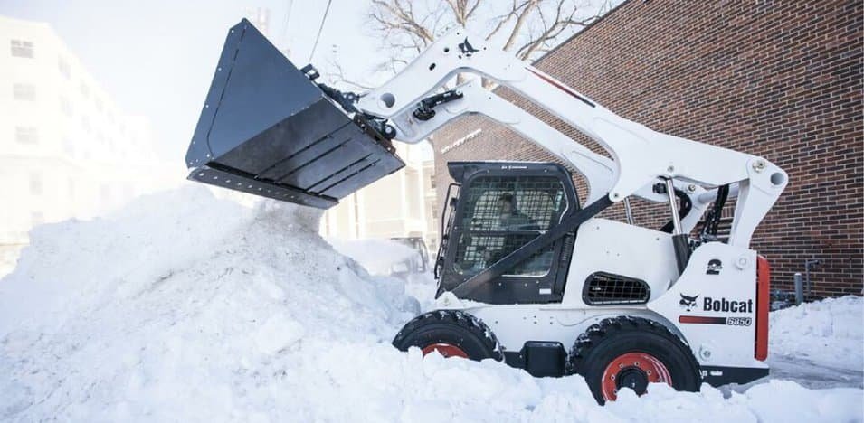 Skid Steer Snow removal