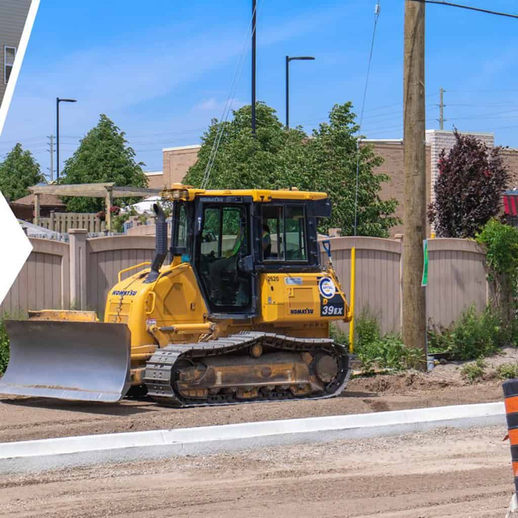 bulldozer vs front end loader