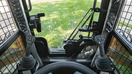 skid steer controls