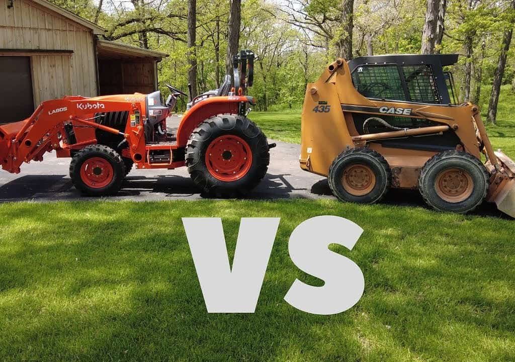 skid steer vs tractor