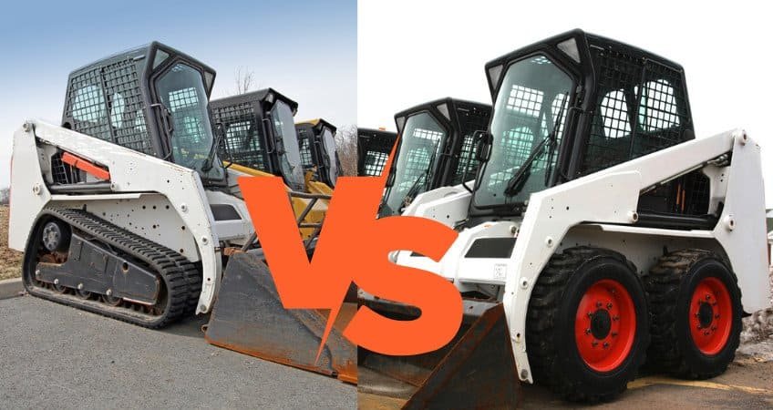 track vs wheeled skid steer