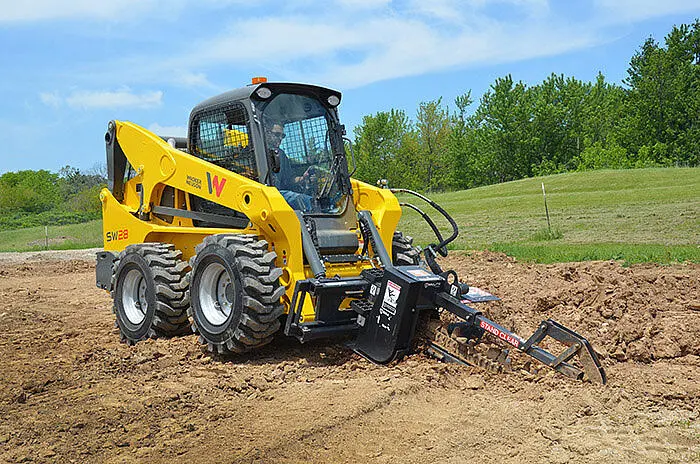 track or wheel skid steer for farm use