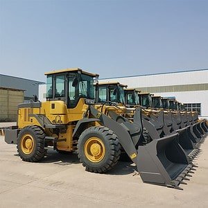 wheel loader size