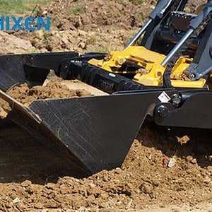 mini skid steer 4 in 1 bucket