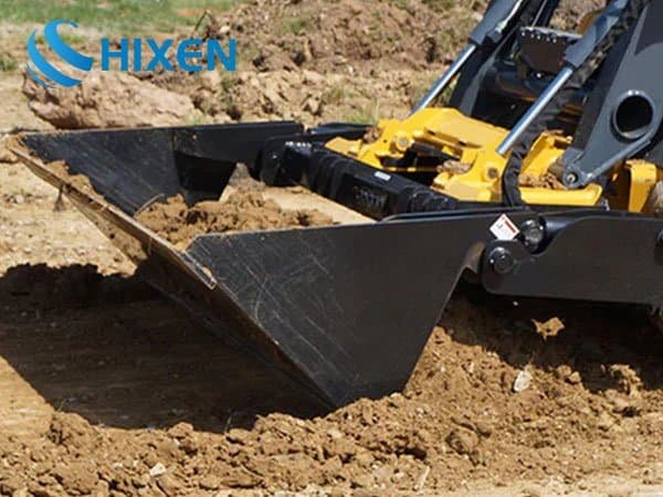 mini skid steer 4 in 1 bucket