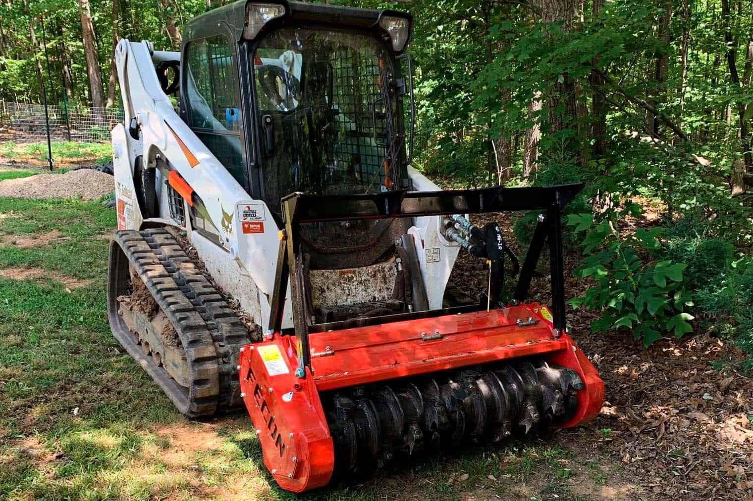 best skid steer for forestry mulching