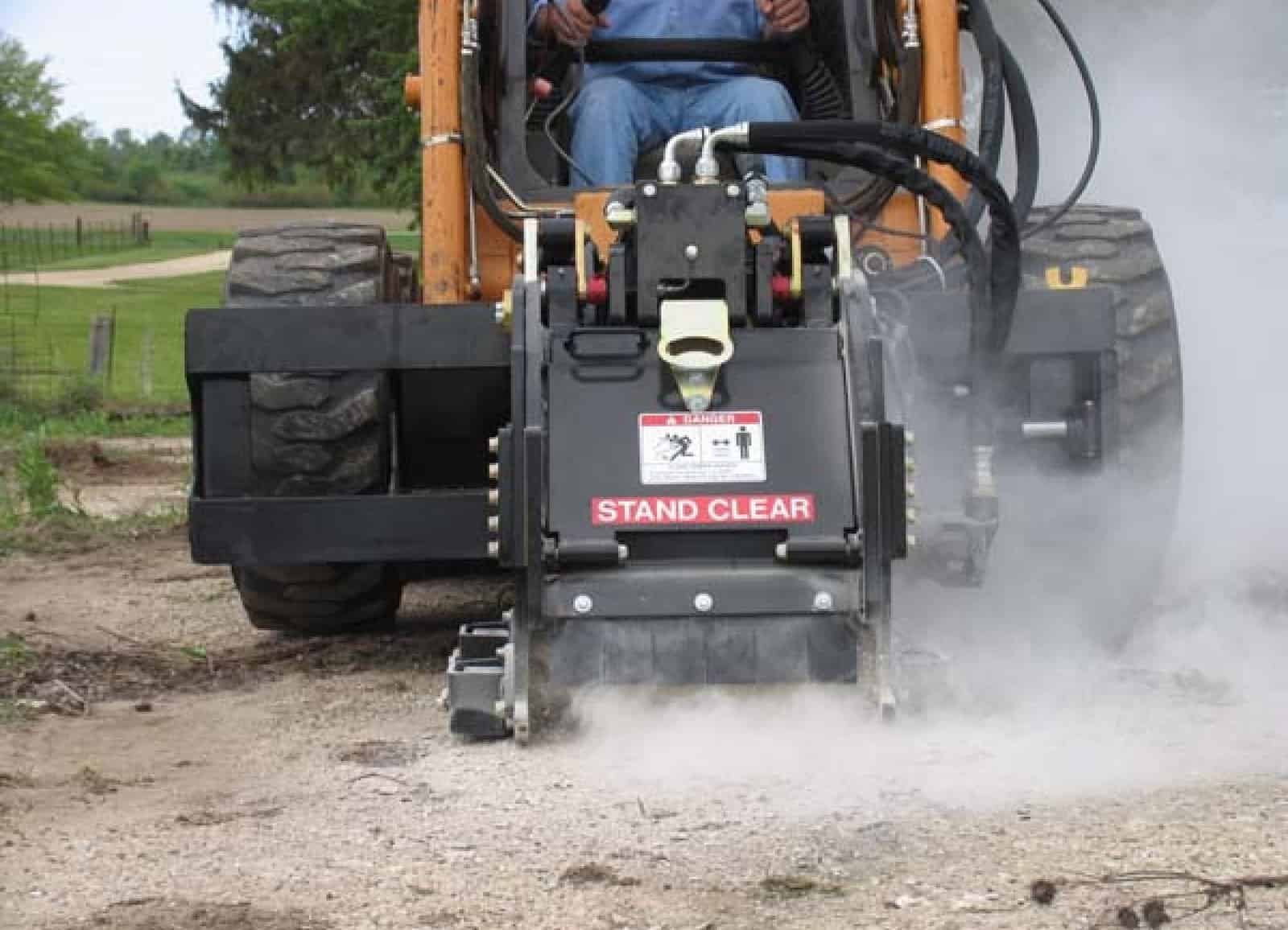 skid steer Planer application