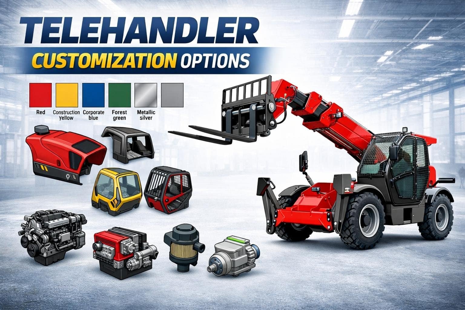 Telehandler Customization Options