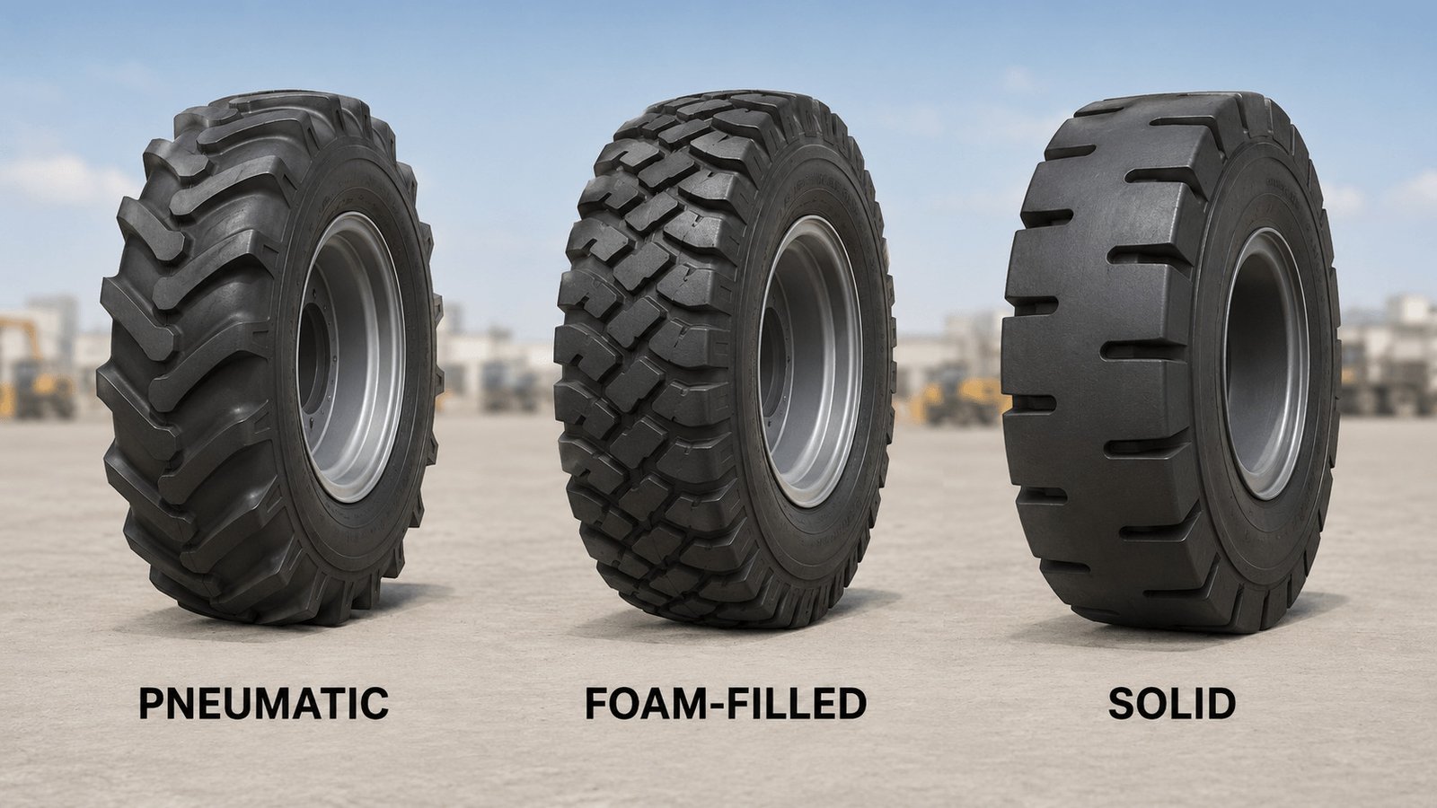 telehandler tires