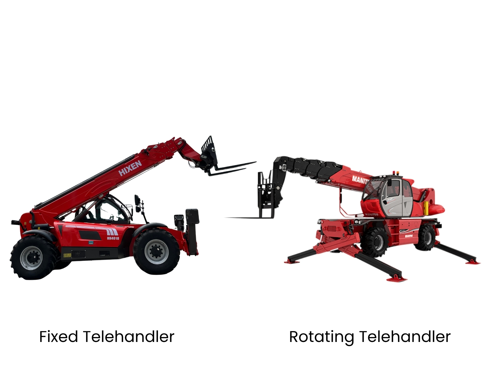 Choosing between a rotating vs fixed telehandler