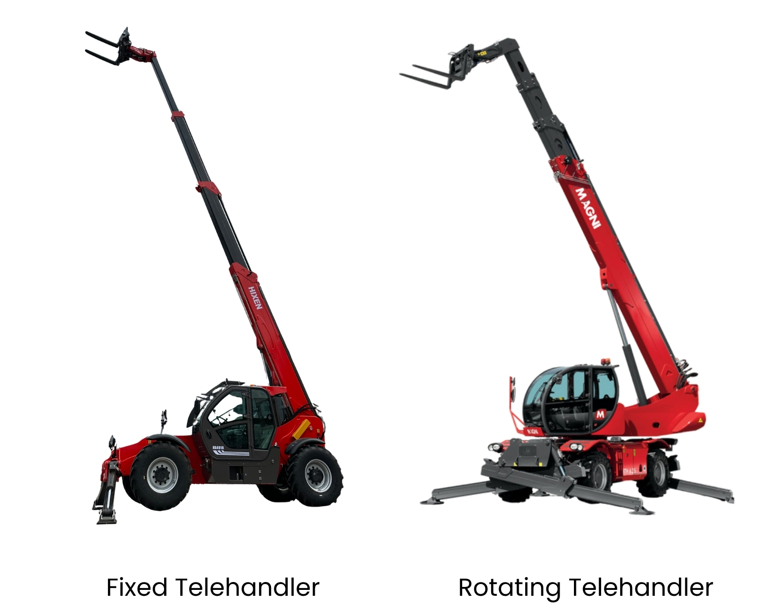 Rotating vs Fixed Telehandlers