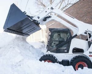 Skid Steer Snow removal