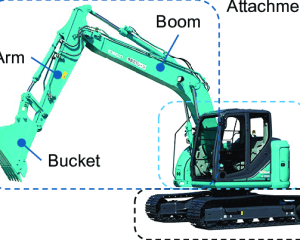 parts of an excavator